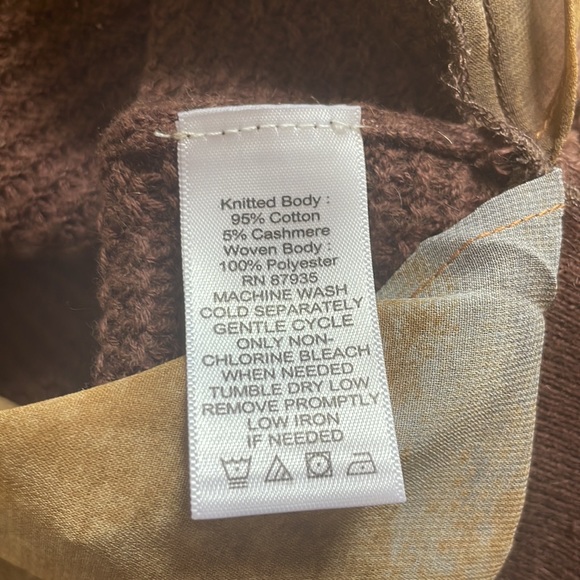 EUC Logo By Lori Goldstein Sweater Tunic - Picture 4 of 4